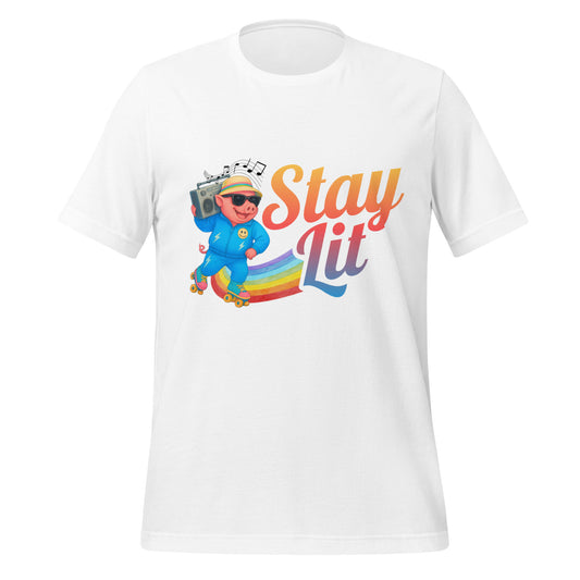 Stay Lit Unisex Staple Tshirt