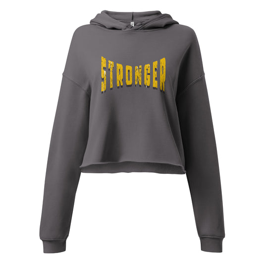 Stronger Women's Crop Hoodie