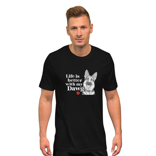 German Shepherd Unisex Tshirt