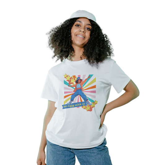 Get Jiggy With It Unisex Organic Tshirt
