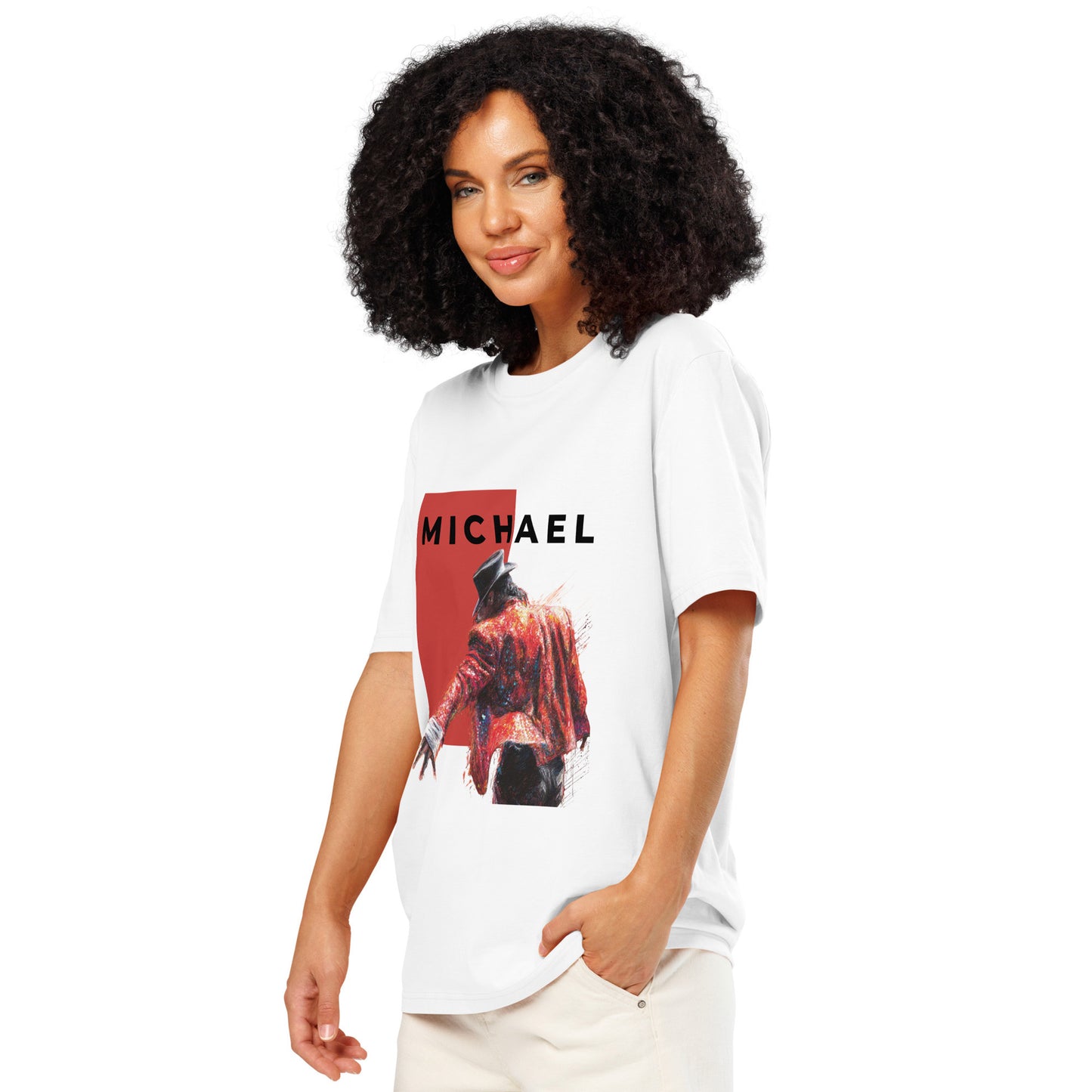 Michael Jackson Unisex Organic Tshirt