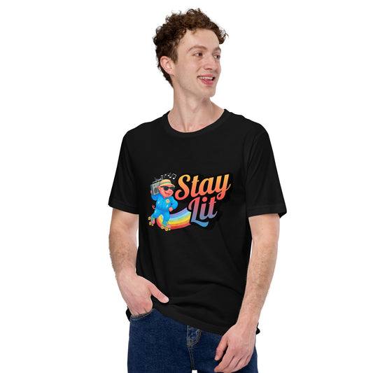 Stay Lit Unisex Staple Tshirt