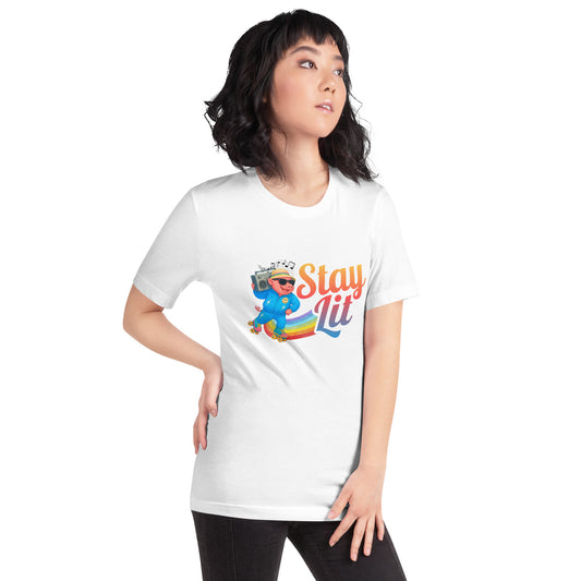 Stay Lit Unisex Staple Tshirt