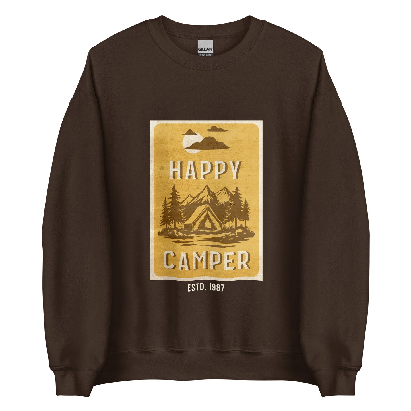 Happy Camper Unisex Sweatshirt