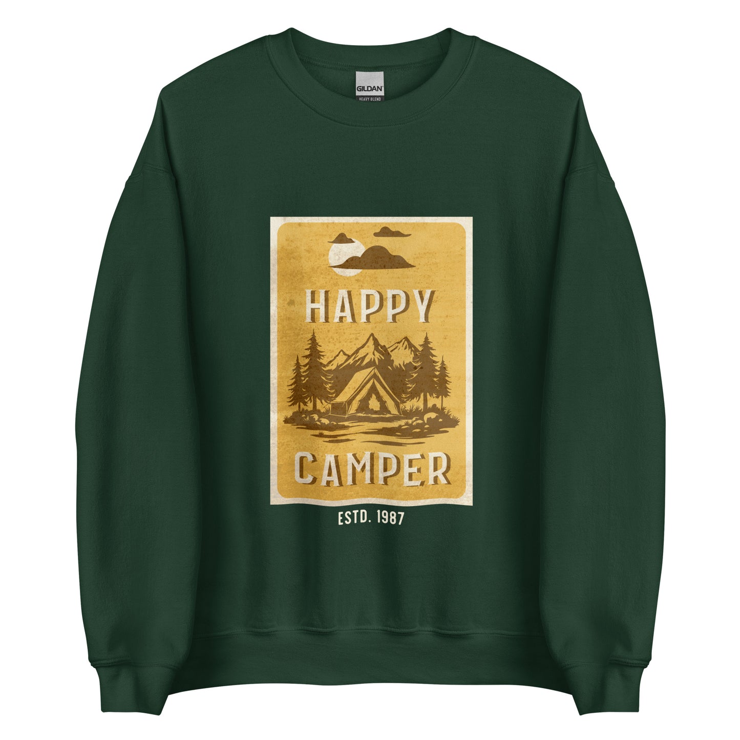 Happy Camper Unisex Sweatshirt