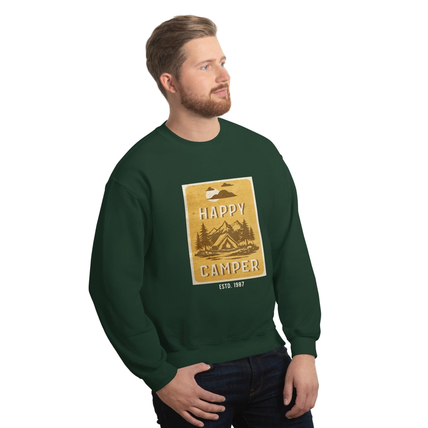 Happy Camper Unisex Sweatshirt