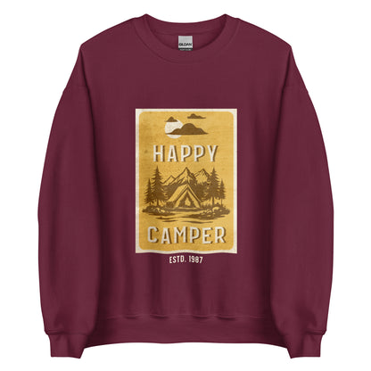 Happy Camper Unisex Sweatshirt