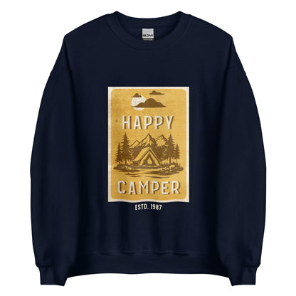 Happy Camper Unisex Sweatshirt
