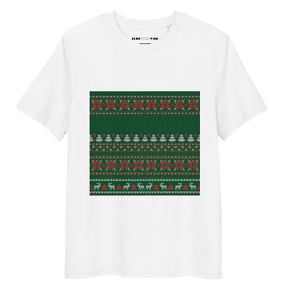 Christmas Wrapper Unisex Organic T-shirt