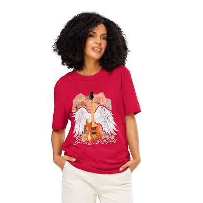 Love is a Battlefield Unisex Tshirt