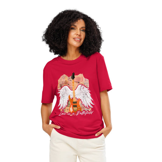 Love is a Battlefield Unisex Tshirt