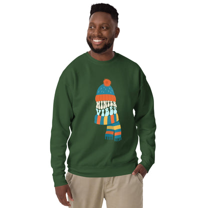 Winter Vibes Unisex Premium Sweatshirt
