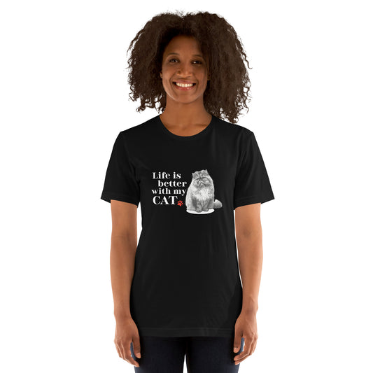 Persian Cat Unisex Staple Tshirt