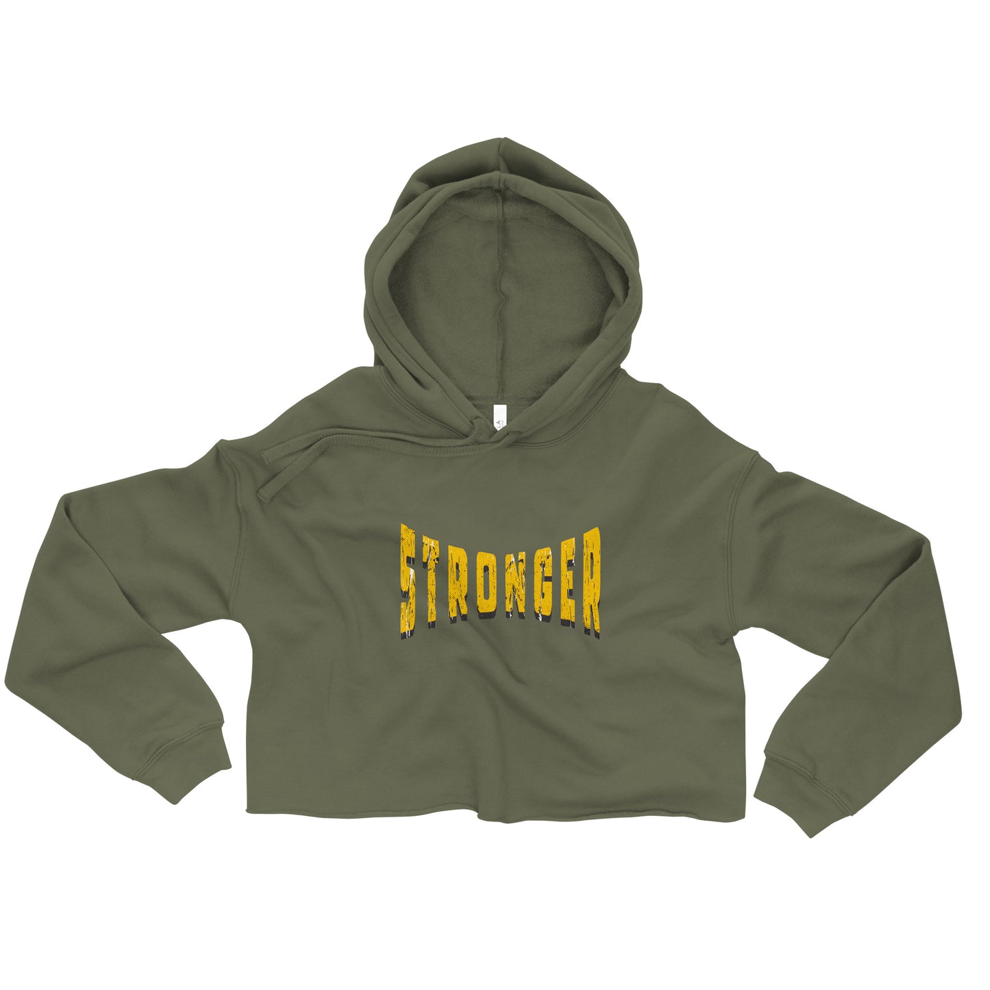 Stronger Women's Crop Hoodie