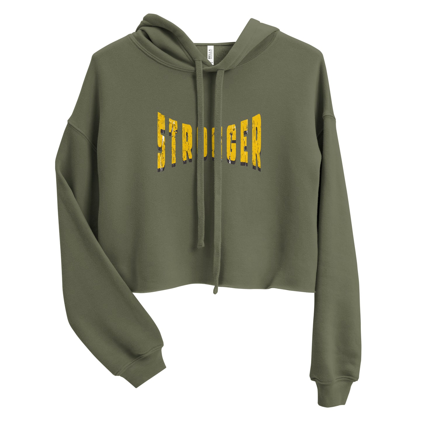Stronger Women's Crop Hoodie