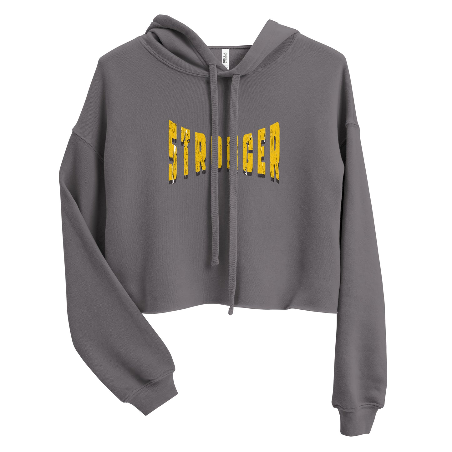 Stronger Women's Crop Hoodie