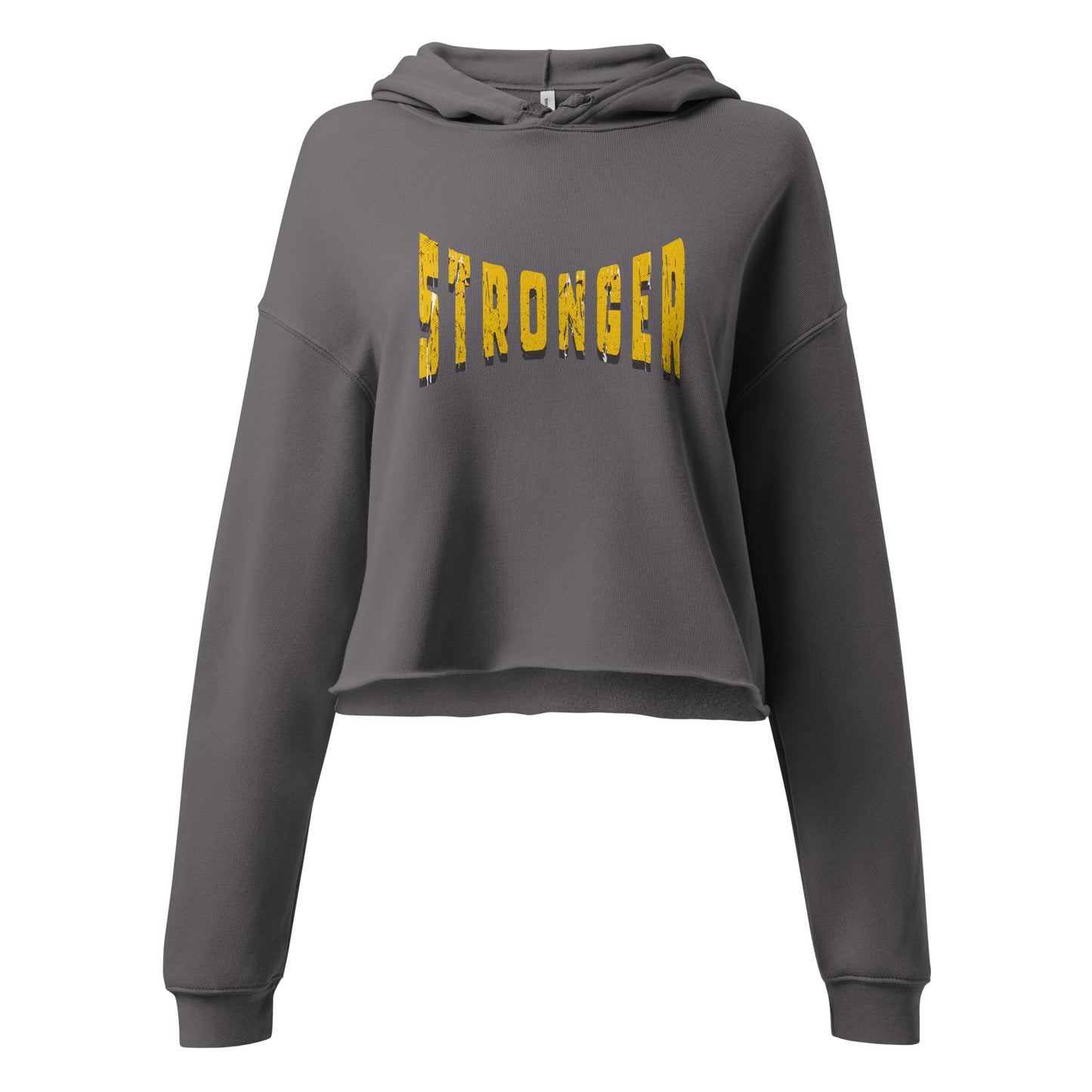 Stronger Women's Crop Hoodie